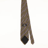 Back of Vintage 1990's Geometric Patterned Tie