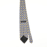 Back of Vintage 1990's Geoffrey Beene Geometric Patterned Tie