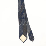 Back Back Detail of Vintage 1990's Vitaliano Pancaldi Striped Patterned Tie