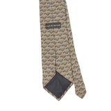 Back Back Detail of Vintage 1990's Croft & Barrow Geometric Patterned Tie