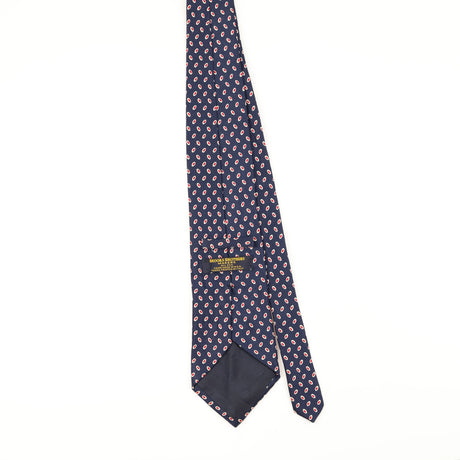 Back of Vintage 1990's Brooks Brothers Geometric Patterned Tie