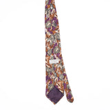 Back Back of Vintage 1990's Floral Patterned Tie