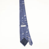 Back Back of Vintage Pierre Cardin Swirls Abstract Patterned Tie