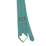 Back Back Detail of Vintage 1990's Geometric Patterned Tie