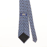 Back Detail of Vintage 1990's Geometric Patterned Tie