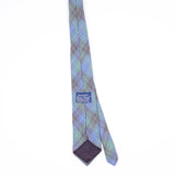 Back Back of Vintage 1980's U.S. Polo Assn. Tartan Tweed Plaids & Checks Patterned Tie