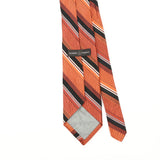 Back Detail of Vintage 1990's Robert Talbott Striped Patterned Tie