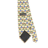 Back Back Detail of Vintage Croft & Barrow Geometric Patterned Tie