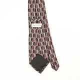 Back Back Detail of Vintage Pierre Cardin Geometric Patterned Tie