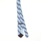 Back Back of Vintage 1980's Lanvin Striped Patterned Tie