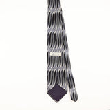 Back of Vintage Geometric Patterned Tie