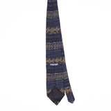 Back Back of Vintage Puritan Striped Patterned Tie
