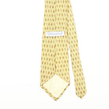 Back Detail of Vintage Perry Ellis Geometric Patterned Tie