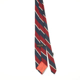 Back of Vintage 1990's Benson & Clegg Striped Patterned Tie