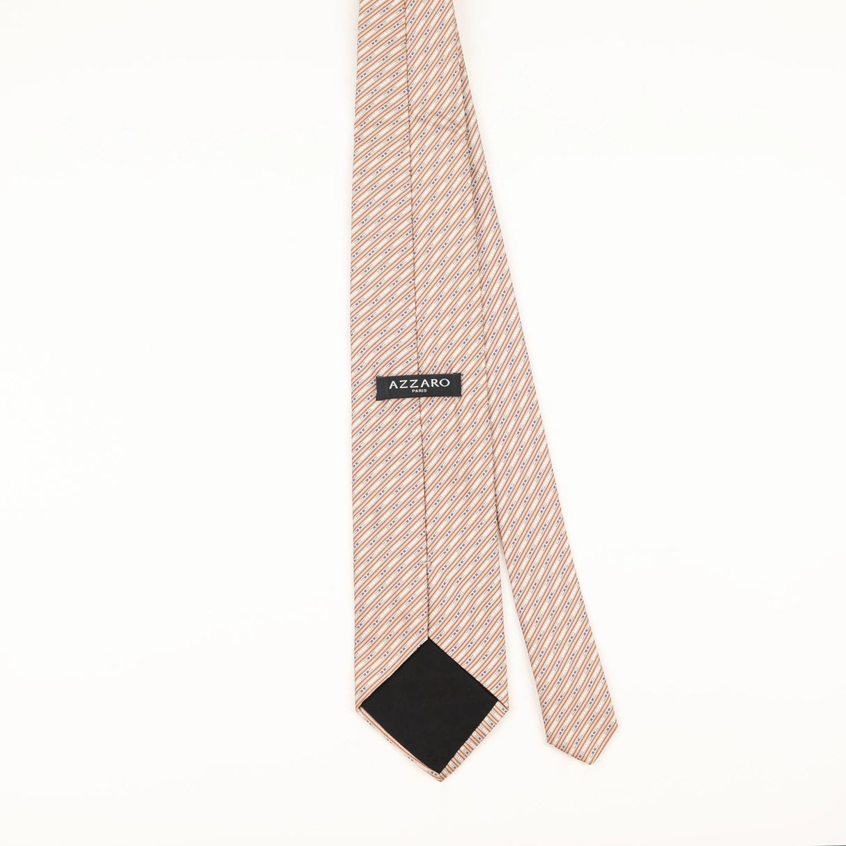 Back of Vintage 1990's Azzaro Geometric Patterned Tie
