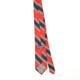 Back of Vintage 1980's Robert Talbott Striped Patterned Tie