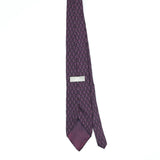 Back Back of Vintage 1990's Stafford Foulard Geometric Patterned Tie