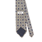 Back Detail of Vintage 1990's Geometric Patterned Tie