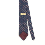 Back Detail of Vintage 1990's Geometric Patterned Tie