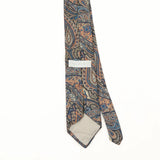 Back Back Detail of Vintage 1990's Halston Paisley Patterned Tie