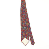 Back of Vintage 1980's Ted Lapidus Geometric Patterned Tie