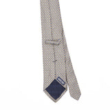 Back Back Detail of Vintage 1990's Lands' End Geometric Patterned Tie