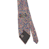 Back Detail of Vintage 1990's Ferrell Reed Paisley Patterned Tie