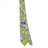 Back Back of Vintage 1980's Wembley Geometric Patterned Tie