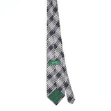 Back Back of Vintage 1990's Ralph Lauren Plaid Check Patterned Tie