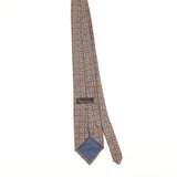 Back of Vintage 1980's Pierre Cardin Geometric Patterned Tie