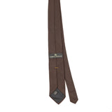 Back Back of Vintage 1980's Ferrell Reed Polka Dot Patterned Tie
