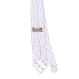 Back Back Detail of Vintage 1990's Saks Fifth Avenue Geometric Patterned Tie