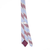 Back Back of Vintage 1980's Striped Patterned Tie