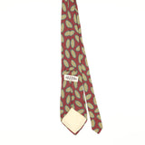 Back of Vintage 1990's Geometric Patterned Tie