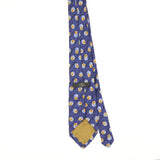 Back of Vintage 1990's Robert Talbott Geometric Patterned Tie