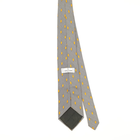 Back of Vintage 1990's Cerruti 1881 Geometric Patterned Tie