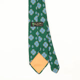 Back Back Detail of Vintage 1980's Geometric Patterned Tie