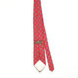 Back Back of Vintage 1990's Guy Laroche Geometric Patterned Tie