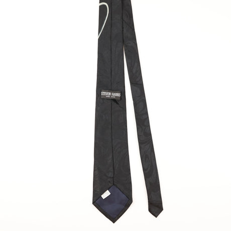 Back of Vintage Steven Harris Computer Mouse Cartoon Patterned Tie