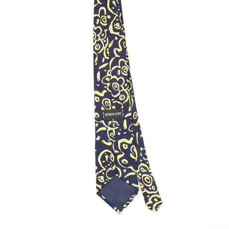Back Back of Vintage 1990's Abstract Patterned Tie