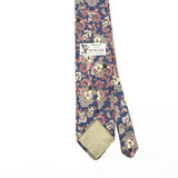 Back Back Detail of Vintage 1990's Mickey Mouse Paisley Patterned Tie
