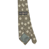 Back Back Detail of Vintage 1990's Polka Dot Patterned Tie