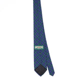 Back Back of Vintage 1990's Tartan Plaids & Checks Patterned Tie