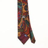 Back Back Detail of Vintage 1990's John Henry Abstract Patterned Tie
