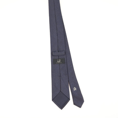 Back of Vintage Dunhill Polka Dot Patterned Tie
