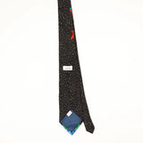 Back Back of Vintage Supertaz Cartoon Patterned Tie