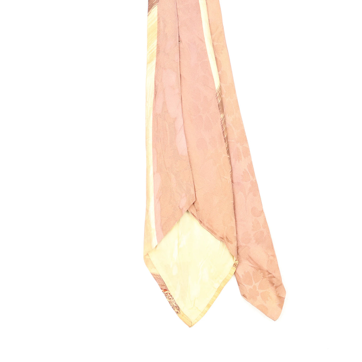Back Back Detail of Vintage 1970's Abstract Patterned Tie