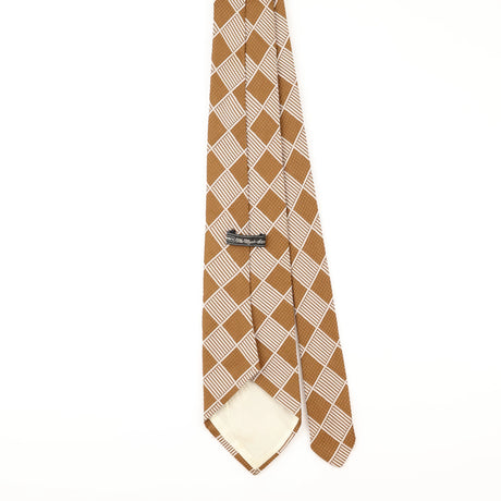 Back of Vintage Sears Plaids & Checks Patterned Tie