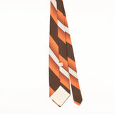 Back of Vintage 1980's Striped Patterned Tie