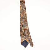 Back Back of Vintage 1990's Christian Dior Abstract Patterned Tie
